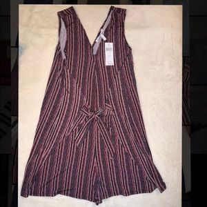 Short, sleeveless romper